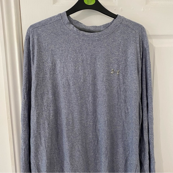 Under armour light blue heatgear long sleeve T-shirt size XL - Picture 2 of 2